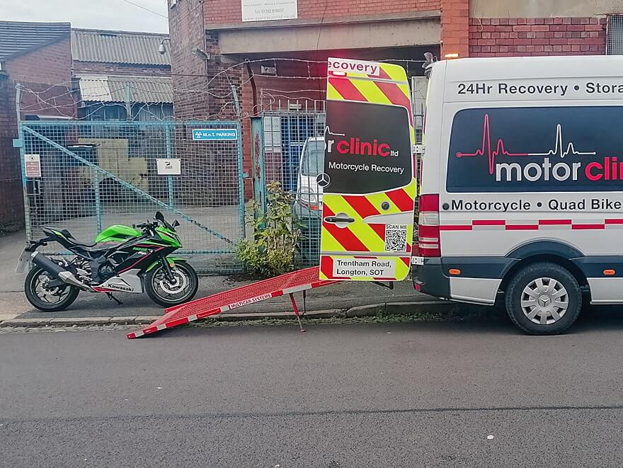 motorcycle recovery stoke on trent motorbike recovery