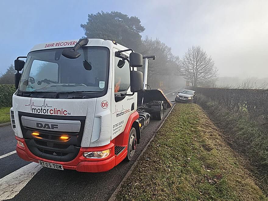 vehicle recovery stoke on trent